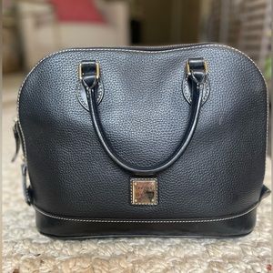 Dooney and Bourke Pebble Leather Satchel